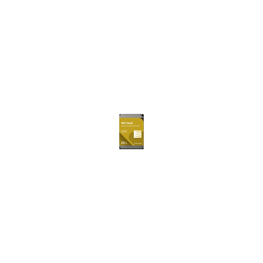 WD Gold WD221KRYZ - Hårddisk - Enterprise - 22 TB - inbyggd
