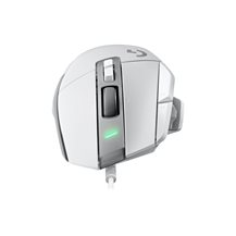 Logitech G G502 X - Mus - optisk - kabelansluten - USB - vit