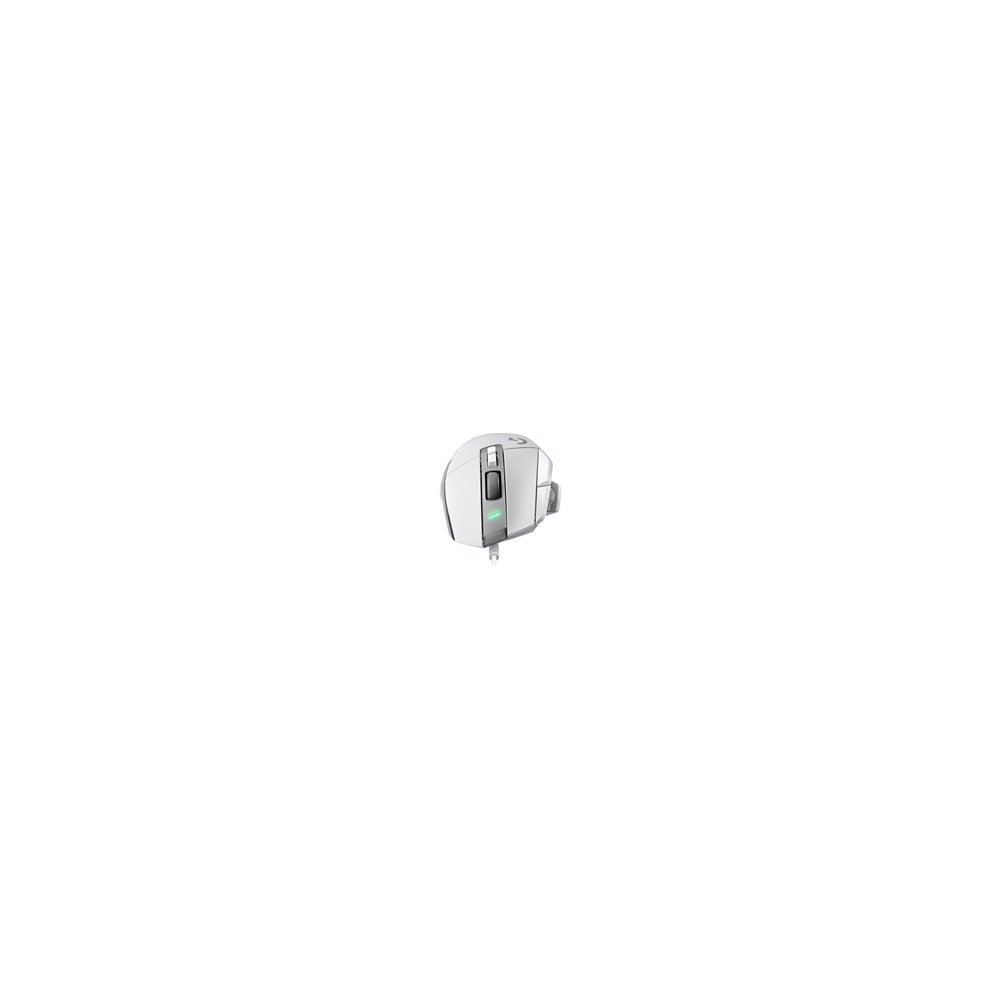 Logitech G G502 X - Mus - optisk - kabelansluten - USB - vit
