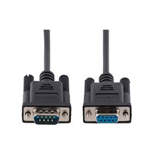 StarTech.com 3m RS232 Serial Null Modem Cable, Crossover