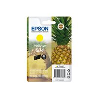Epson 604 Singlepack - 2.4 ml - gul - original - blister