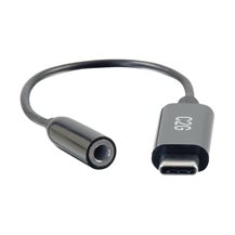 C2G USB C to 3.5mm Audio Adapter - USB C to AUX Cable - USB