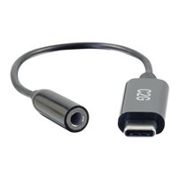 C2G USB C to 3.5mm Audio Adapter - USB C to AUX Cable - USB