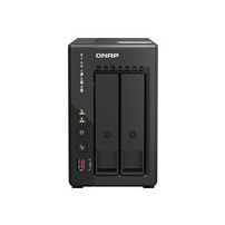 QNAP TS-253E - NAS-server - 2 fack - SATA 6Gb/s - RAID 0,