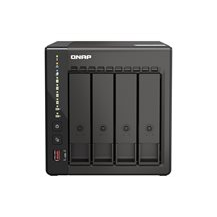 QNAP TS-453E - NAS-server - 4 fack - SATA 6Gb/s - RAID 0,