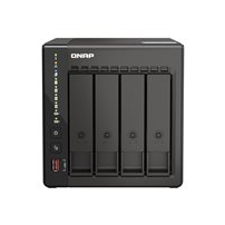 QNAP TS-453E - NAS-server - 4 fack - SATA 6Gb/s - RAID 0,