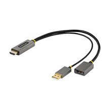 StarTech.com 1ft (30cm) HDMI to DisplayPort Adapter, Active