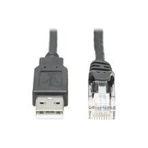 Eaton Tripp Lite Series USB to RJ45 Rollover Console Cable