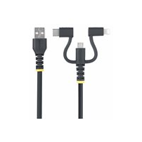 StarTech.com 3.3ft USB Multi Charging Cable,