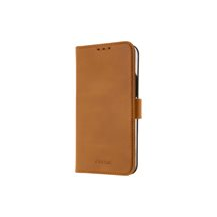 Insmat Premium - Vikbart fodral för mobiltelefon - läder,