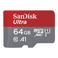 SanDisk Ultra - Flash-minneskort (microSDXC till SD-adapter