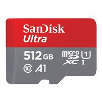 SanDisk Ultra - Flash-minneskort (microSDXC till SD-adapter