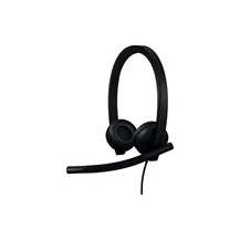 Logitech H570e - Headset - på örat - kabelansluten - USB-C