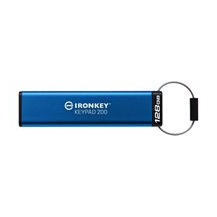 Kingston IronKey Keypad 200 - USB flash-enhet - krypterat -