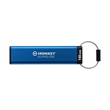 Kingston IronKey Keypad 200 - USB flash-enhet - krypterat -