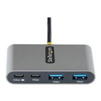 StarTech.com 4-Port USB-C Hub with 100W Power Delivery