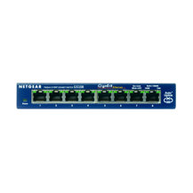 NETGEAR GS108 - Switch - 8 x 10/100/1000 - skrivbordsmodell