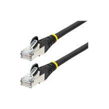 StarTech.com 1m CAT6a Ethernet Cable - Black - Low Smoke