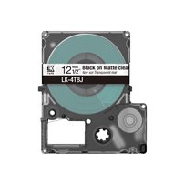 Epson LabelWorks LK-4TBJ - Svart på genomskinligt, matt -