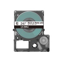 Epson LabelWorks LK-6WBJ - Svart på matt vit - Rulle ( 2,4