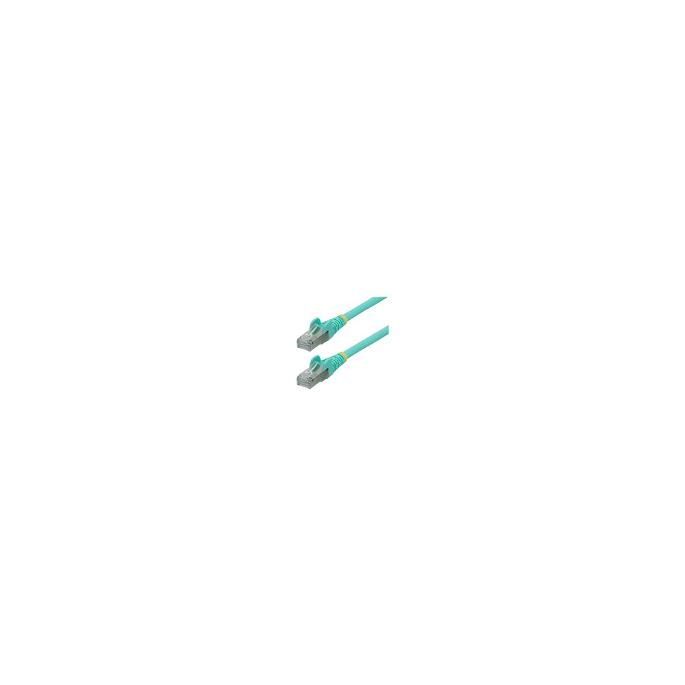 StarTech.com 10m CAT6a Ethernet Cable - Aqua - Low Smoke