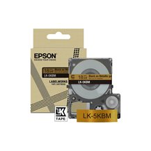 Epson LabelWorks LK-5KBM - Svart på guldmetallic - Rulle