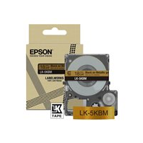 Epson LabelWorks LK-5KBM - Svart på guldmetallic - Rulle