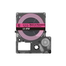 Epson LabelWorks LK-4PBF - Svart på fluorescerande - Rulle