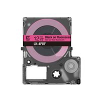 Epson LabelWorks LK-4PBF - Svart på fluorescerande - Rulle
