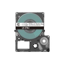 Epson LabelWorks LK-5TWJ - Vitt på genomskinligt, matt -