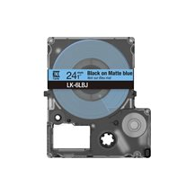 Epson LabelWorks LK-6LBJ - Svart på matt blått - Rulle (