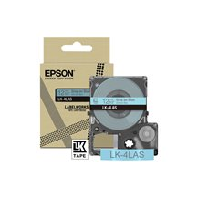 Epson LabelWorks LK-4LAS - Grått på blått - Rulle (1,2 cm x