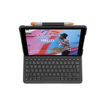 Logitech Slim Folio - Tangentbord och foliefodral - trådlös