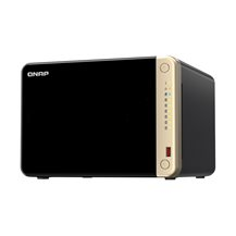 QNAP TS-664 - NAS-server - 6 fack - SATA 6Gb/s - RAID 0, 1,