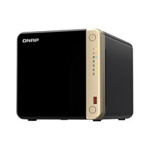 QNAP TS-464 - NAS-server - 4 fack - SATA 6Gb/s - RAID 0, 1,