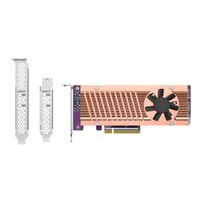 QNAP QM2-2P-384A - Kontrollerkort - PCIe 3.0 - låg profil -