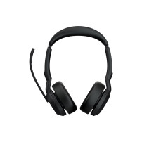 Jabra Evolve2 55 MS Stereo - Headset - på örat - Bluetooth