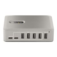 StarTech.com 10-Port USB-C Hub, 8x USB-A + 2x USB-C,