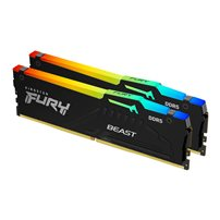 Kingston FURY Beast RGB - DDR5 - sats - 16 GB: 2 x 8 GB -