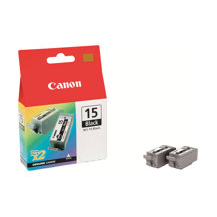 Canon BCI-15 - 2-pack - svart - original - bläcktank - för