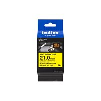 Brother HSE-651E - Svart på gult - Rulle (2,1 cm x 1,5 m) 1