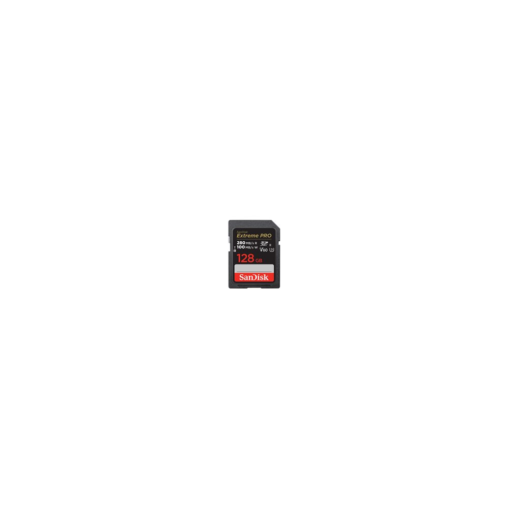SanDisk Extreme Pro - Flash-minneskort - 128 GB - Video