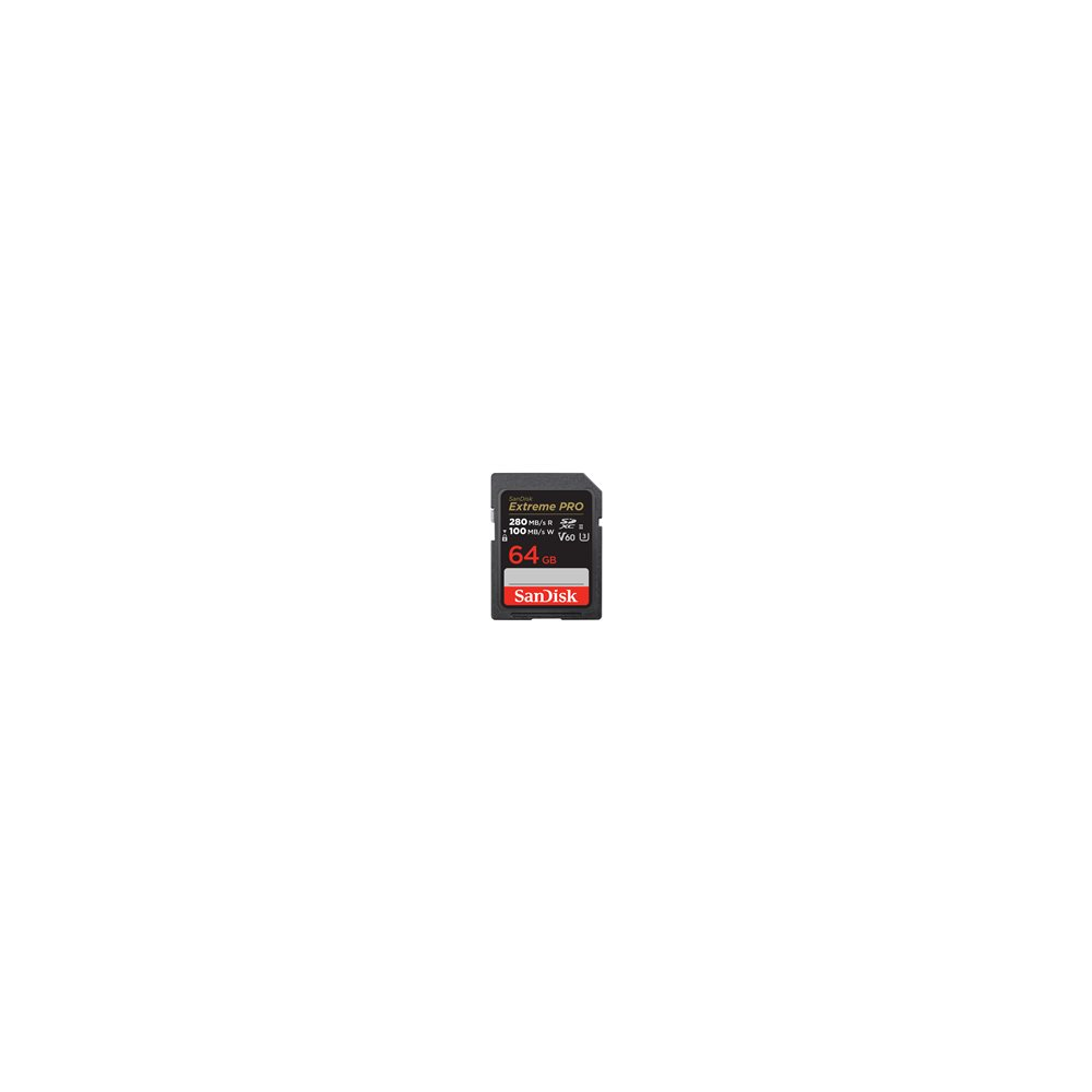 SanDisk Extreme Pro - Flash-minneskort - 64 GB - Video