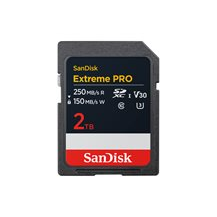 SanDisk Extreme Pro - Flash-minneskort - 2 TB - Video Class