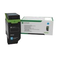 Lexmark - Cyan - original - box - tonerkassett LCCP, LRP -