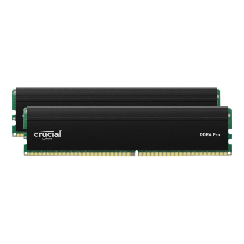 Crucial - DDR4 - sats - 32 GB: 2 x 16 GB - DIMM 288-pin -