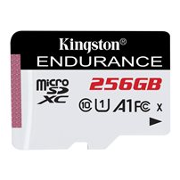 Kingston High Endurance - Flash-minneskort - 256 GB - A1 /