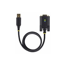 StarTech.com 6.6ft/2m USB to Null Modem Serial Adapter