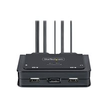 StarTech.com 2-Port Hybrid USB-C DisplayPort Cable KVM