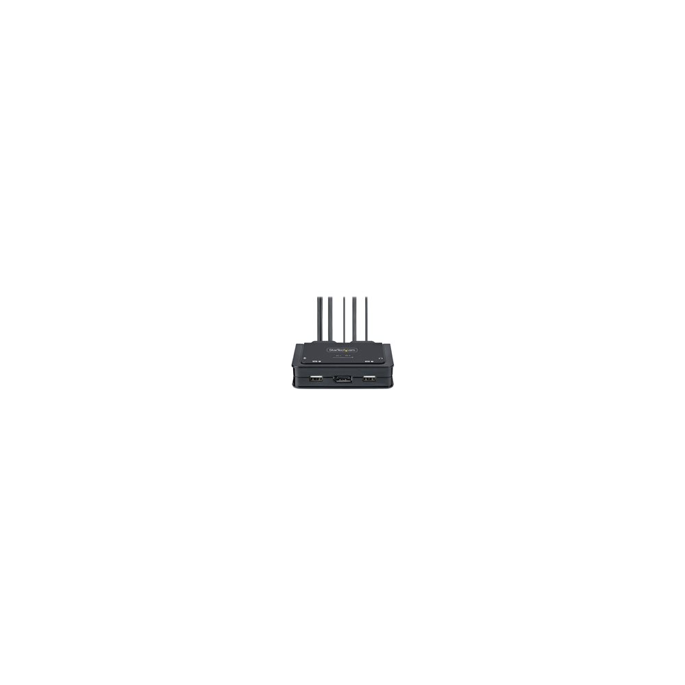 StarTech.com 2-Port Hybrid USB-C DisplayPort Cable KVM